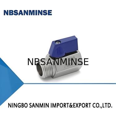Mini Bal 1/8 inch pneumatisch bediende magneetventiel M/V