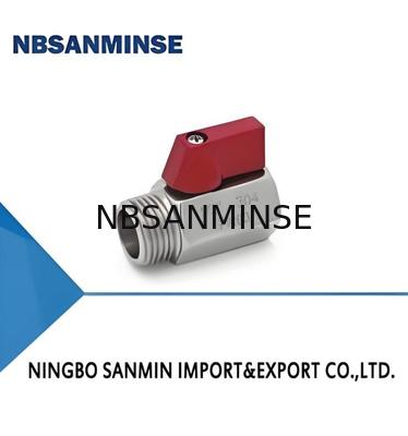 Mini Bal 1/8 inch pneumatisch bediende magneetventiel M/V