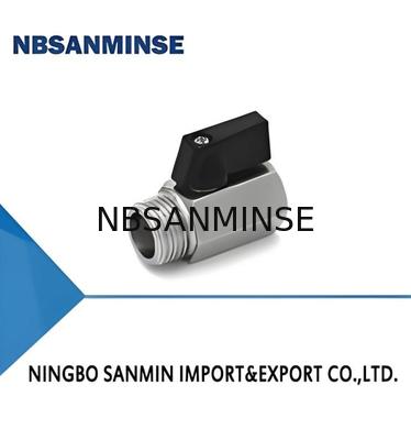 Mini Bal 1/8 inch pneumatisch bediende magneetventiel M/V
