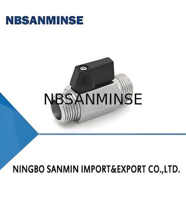 Mini Ball 1 inch pneumatische cilinder magneetventiel M/M