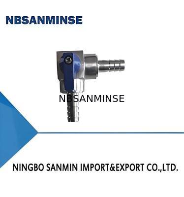 Kogel SS316 Miniatuur Pneumatische Klep Precisiegieten