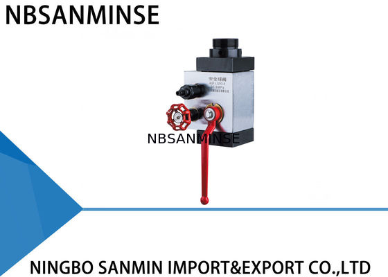 Rechtstreekse de Overstromingsklep van de Koolstofstaal absorbeert de Hydraulische Accumulator Trilling