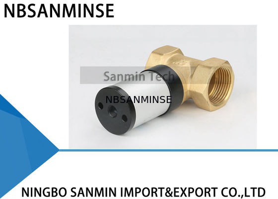 Q22HD van het de Klepmessing van de reeks de Pneumatische Controle Klep van de het Roestvrije staal Materiële Lucht Aangedreven Zuiger voor waterlucht