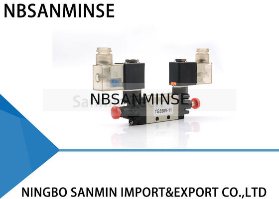 TG358V11 G1/8 2 Positie 5 Manier Interne Proeftype Deurpomp Specifieke Klep voor de Deursysteem van de Vrachtwagenauto