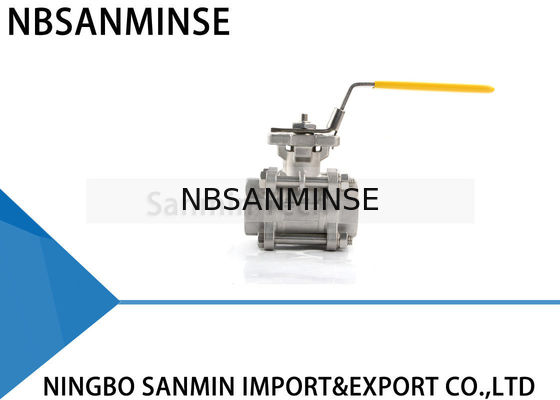 CF8M de Kogelklep1000psi WOG van de 1 duim Hydraulische Hoge druk Van de het Gaswaterpijp van de Roestvrij staalss316 Olie de Lijntoepassing