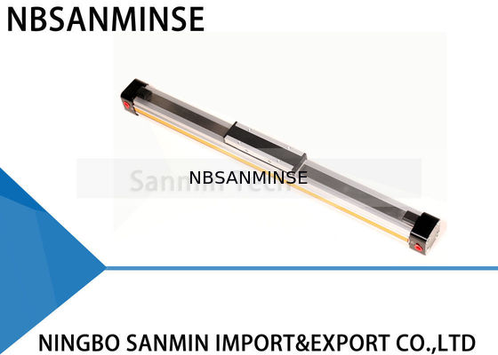 OSP-P Hoge snelheid mechanische rodless pneumatische cilinder met geleiderail 10-80mm dubbelwerkend voor machine-industrie