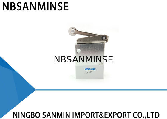 De Reeks 1/4 Mechanische het Type van Klep Pneumatische Einde Mechanische het Gaspedaalklep Twee van JM van de KlepAfsluitklep Positie Met drie richtingen