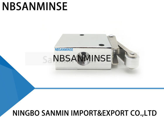 De Reeks 1/4 Mechanische het Type van Klep Pneumatische Einde Mechanische het Gaspedaalklep Twee van JM van de KlepAfsluitklep Positie Met drie richtingen