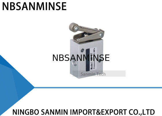 De Reeks 1/4 Mechanische het Type van Klep Pneumatische Einde Mechanische het Gaspedaalklep Twee van JM van de KlepAfsluitklep Positie Met drie richtingen