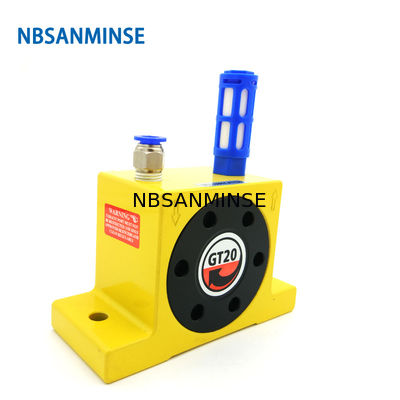 GT Lage Druk van 1/8 1/4 de Pneumatische de Luchtvibrator van de Turbinevibrator voor Voedsel en het Farmaceutische Type van de Industrieënbal