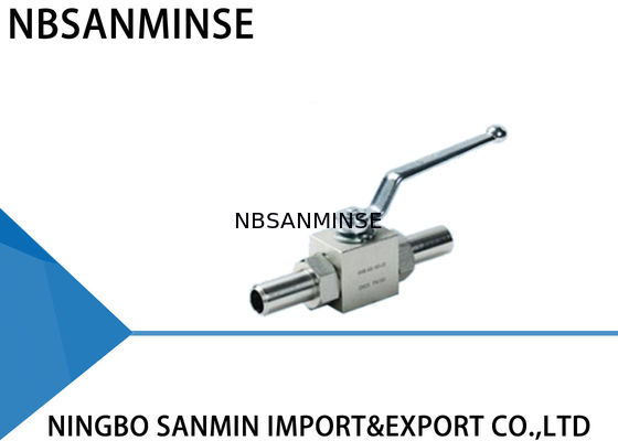 Hydraulische Hoge druk 2 ManierKogelklep met Lassenverbinding
