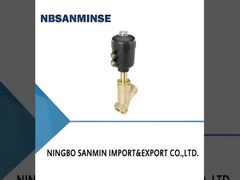 Pneumatisch bediende 2/2-weg hoek zitklep CLASSIC Gunmetal lichaam met PA actuator