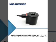 16431 Type spoel voor magneetventiel DC 18 Watt Normaal vermogen Zwarte kleur