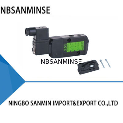 IP65 Waterdichte NAMUR Solenoïdeklep met enkele spoel 0,2 - 1,0 MPa 60°C NBR PUR-afdichting NBSANMINSE