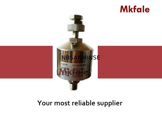 SMD401 draadtype de Separatordruk van het Oliewater 0 - 60 MPa Roestvrij staal