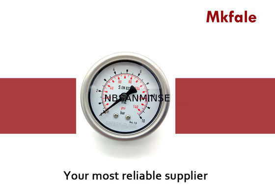 63B / L van de de Drukmaat van de 2,5 Duimvloeistof Gevuld Brandstof de Laserlassen met Ce-Certificaat