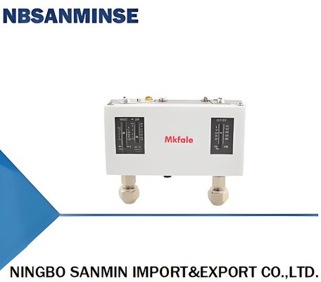 NBSANMINSE PC58 G NPT 1/4 UF7/16 M12X1.25 Dubbele drukschakelaars in lucht en water met twee drukinstellingsplaatsen in één schakelaar